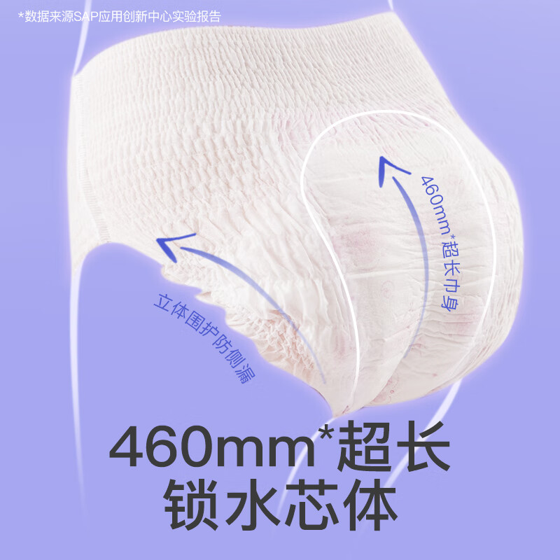 软风研究社医护级好眠裤至柔组合21片卫生巾日夜用超薄经期防漏奢睡裤25片 奢睡裤至柔组合29片