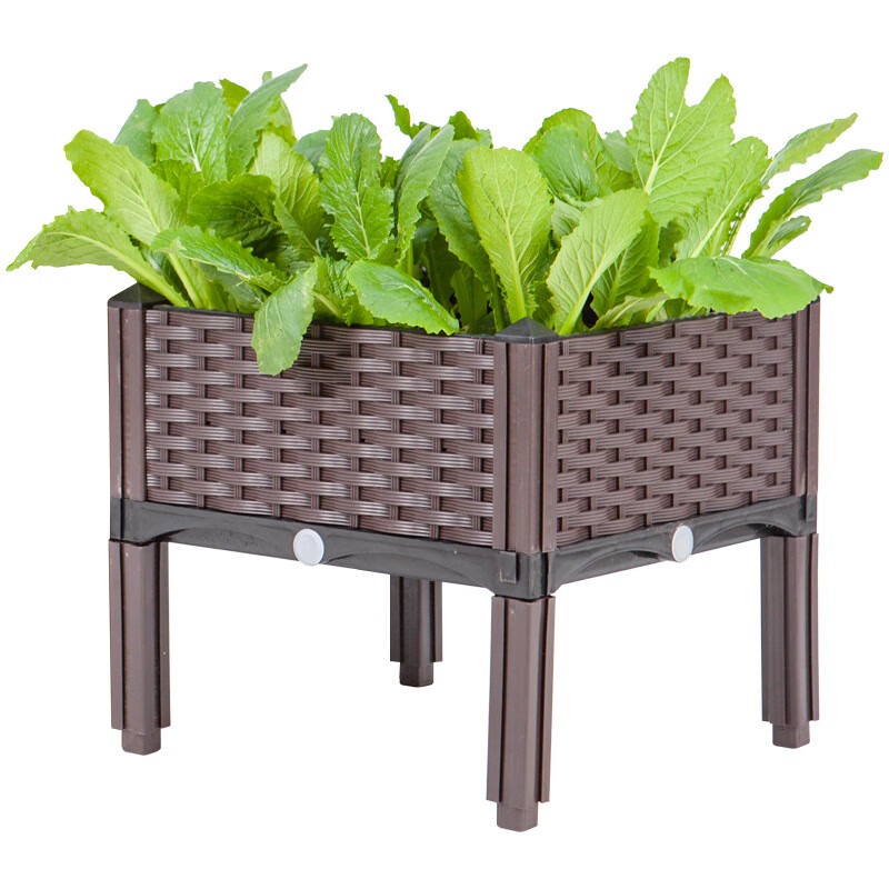 菲毅所思阳台蔬菜种植箱塑料花箱种菜盆庭院户外楼顶菜园组合大花盆