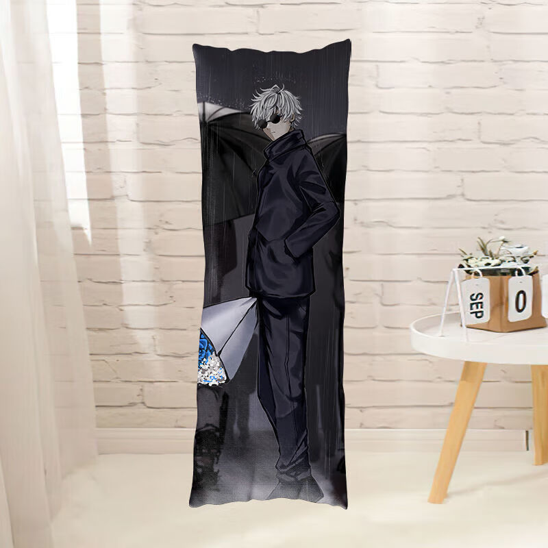 咒术回战等身抱枕动漫周边五条悟双面双人长条枕头来图做