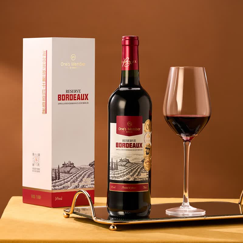 1号会员店（One's Member）波尔多珍藏干红葡萄酒 750ml