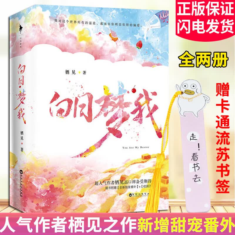 白日梦我小说正版全套 栖见著 校园青春言情甜宠小说书籍 白日梦我