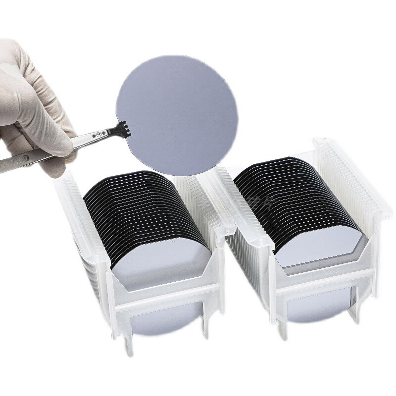 半导体单晶定制硅片1-12英寸单抛氧化镀膜电镜扫描小方片异性晶圆