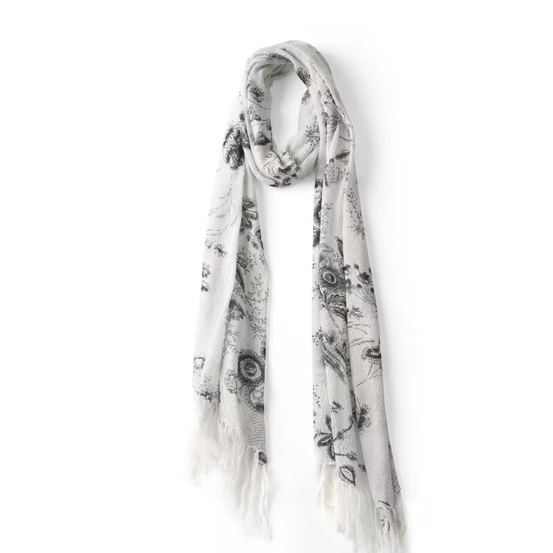 gaubau戈宝红麻 罗布麻女士围巾披肩【样品勿单拍】