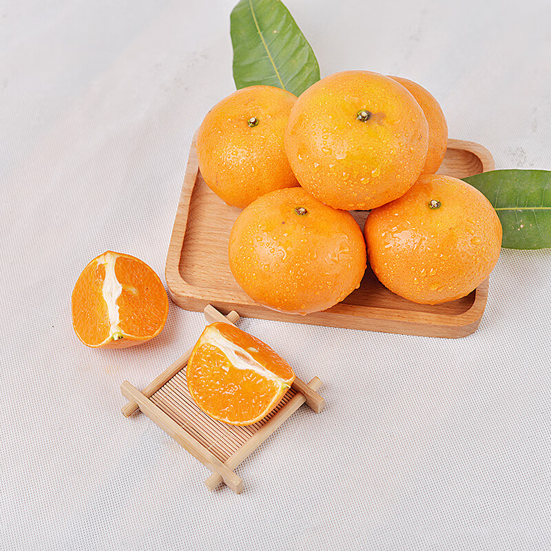 张小壮广西武鸣沃柑 新鲜水果应当季柑桔橘子整箱 精选4.5-5斤（55-60mm）