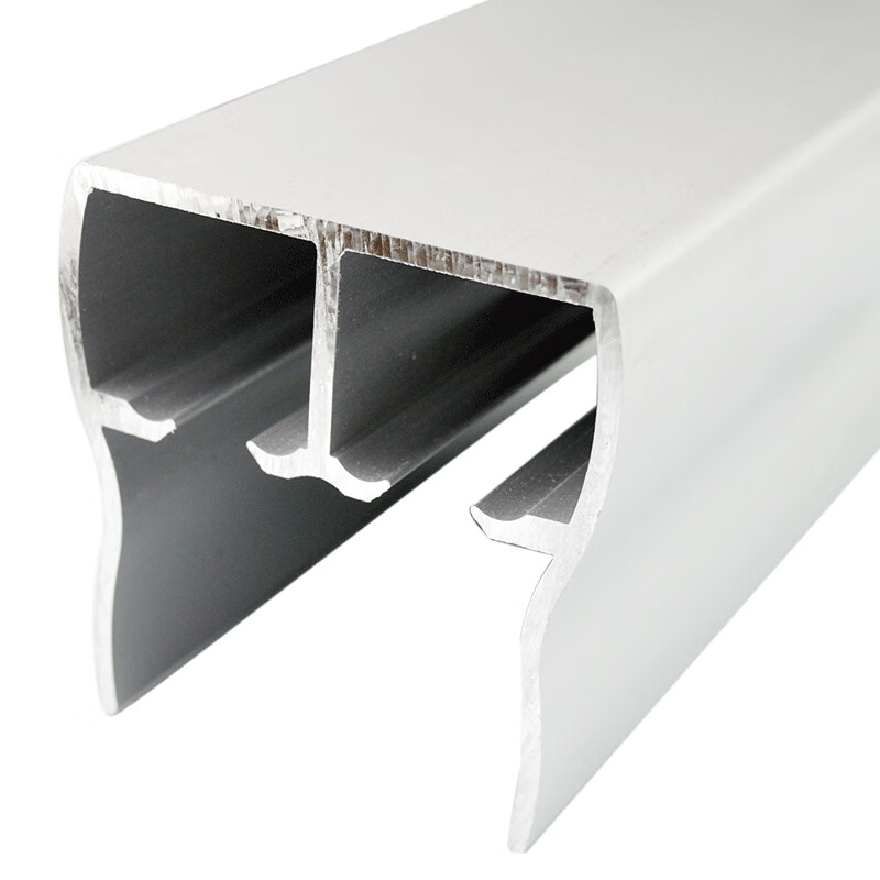 淋浴房玻璃门滑道卫生间推拉门滑轮轨道吊门导轨铝合金吊滑 上轨道:1