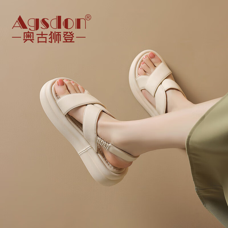 �¹�ʨ�ǣ�Agsdon����ЬŮ�ļ��¿����ɽ�����ЬŮ�⴩ʱ����Ь 342077 ��ɫ 38