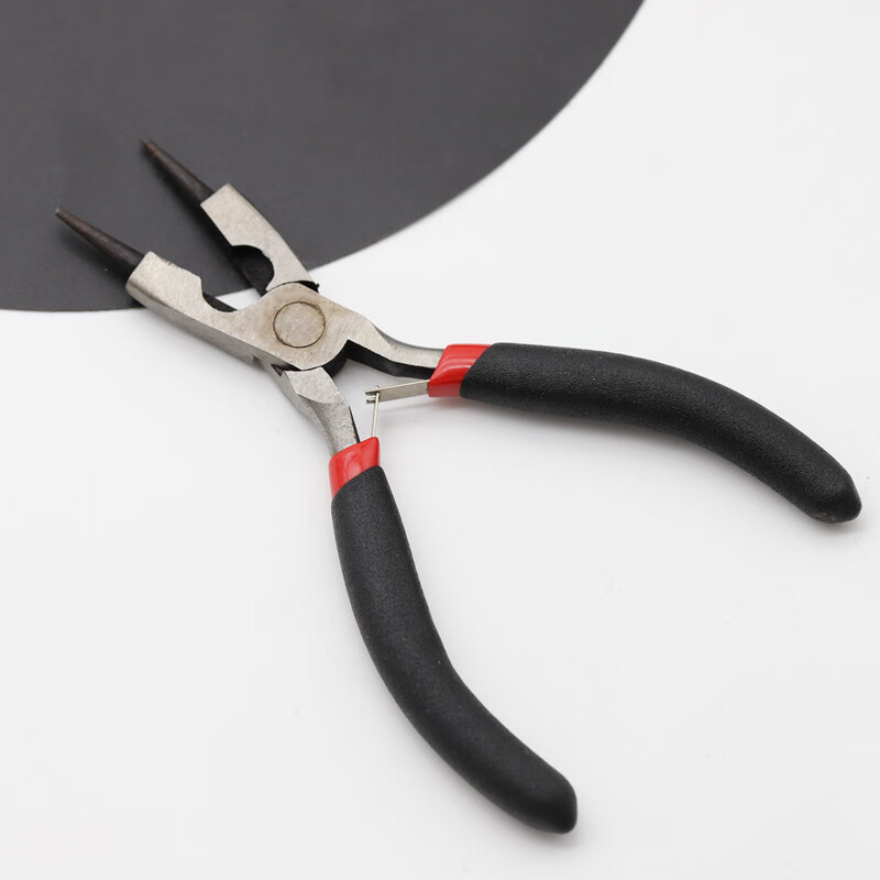 昱沁手工diy珠宝首饰材料包配件工具多功能尖嘴钳子圆嘴钳斜口钳 多