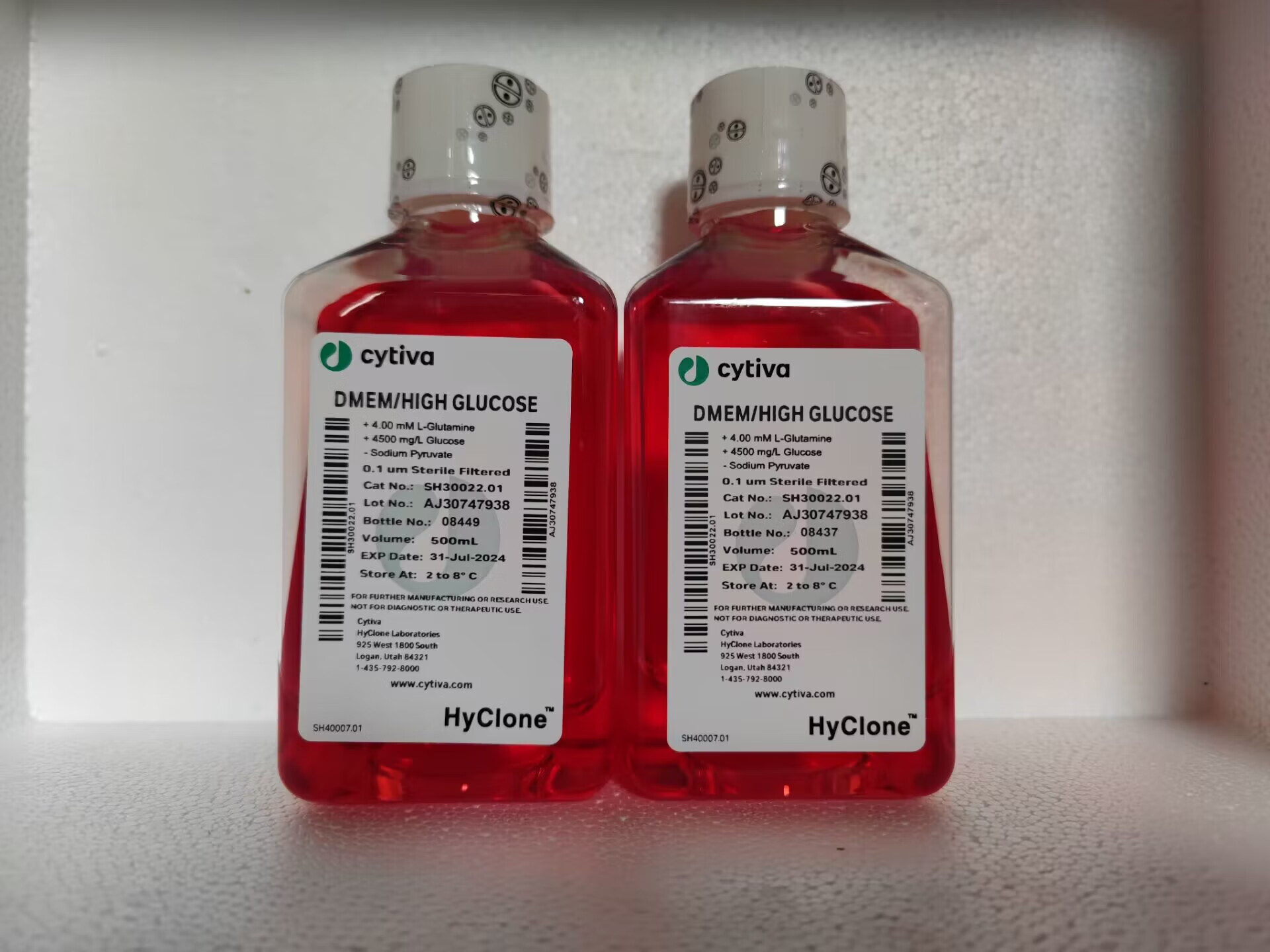 实验 dmem高糖液体培养基 sh30022.01 500ml 海可隆/hyclone 500ml