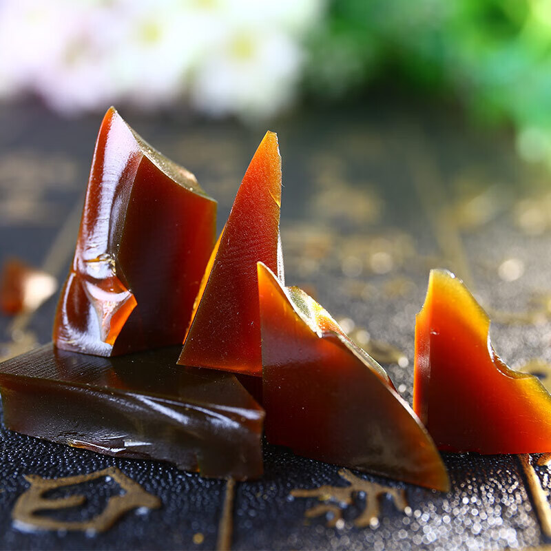 味巴哥山东阿胶片块驴皮阿胶东阿熬糕原料阿胶块片粉500g 250g/盒