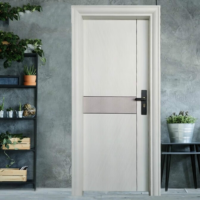 厂销室内房间门防盗门平开家用门室内卧室门锌合金烤漆门 苏香桐88*20