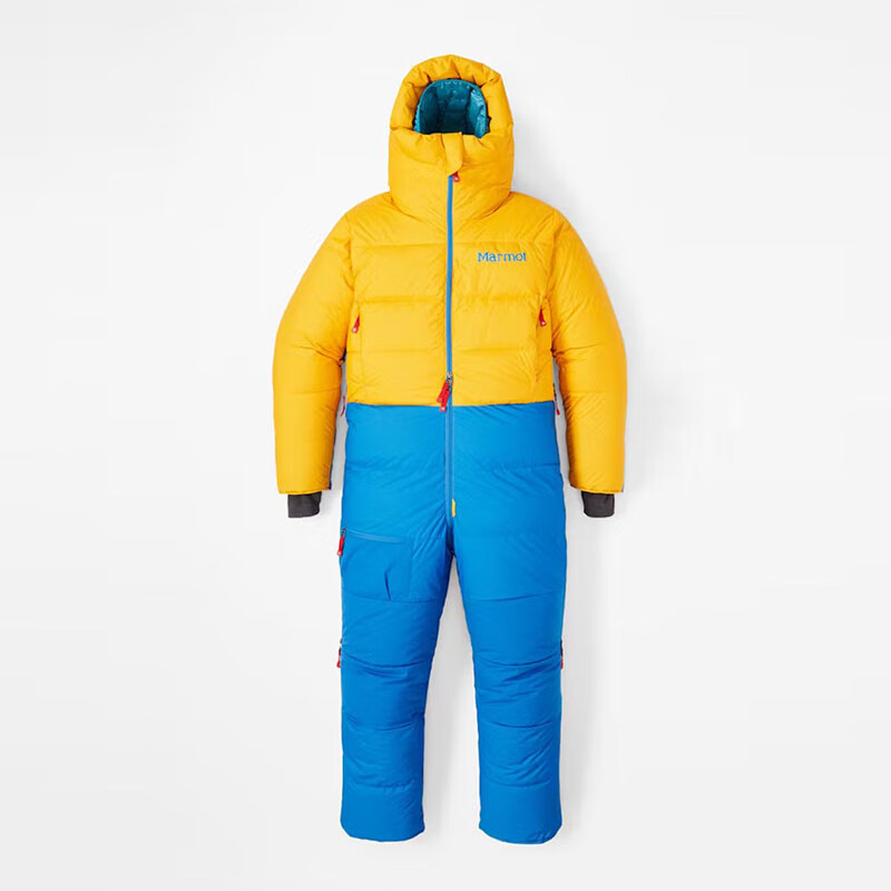 土撥鼠（Marmot）羽絨服 雪季戶(hù)外 Warmcube 8000M套裝 冬季防寒保暖800蓬松度鵝絨 太陽(yáng)能/清澈藍 XS