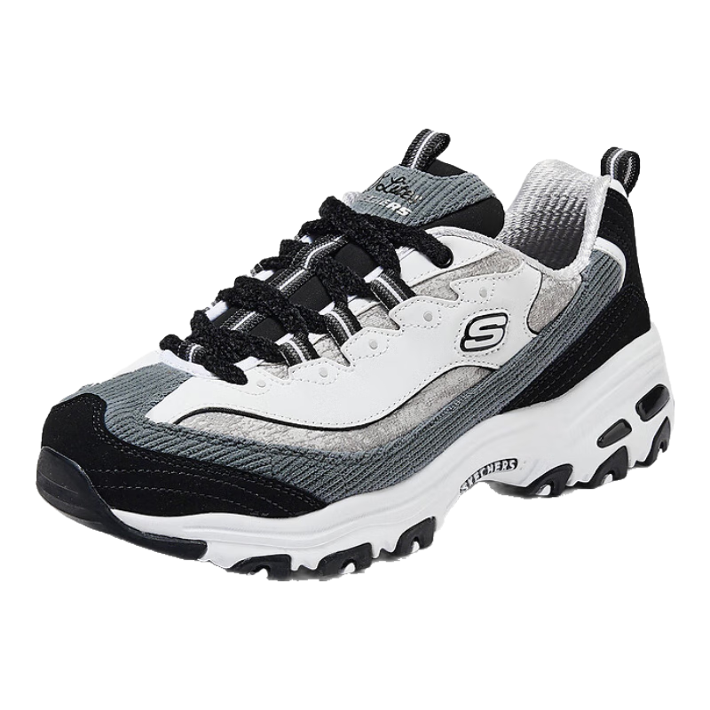 ˹���棨Skechers���̲���ح�¿��ϵ�Ь��Ů�˶�����Ь��Լ�������ߺ����èЬ150242 ��ɫ/��ɫ/��ɫ/WBGY 37 238.55Ԫ