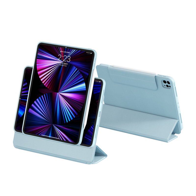 YOUMAKER iPad air5保护套2021苹果Pro磁吸保护壳平板4全包11英寸防摔防弯曲 iPad Air5/4(10.9英寸)少女粉