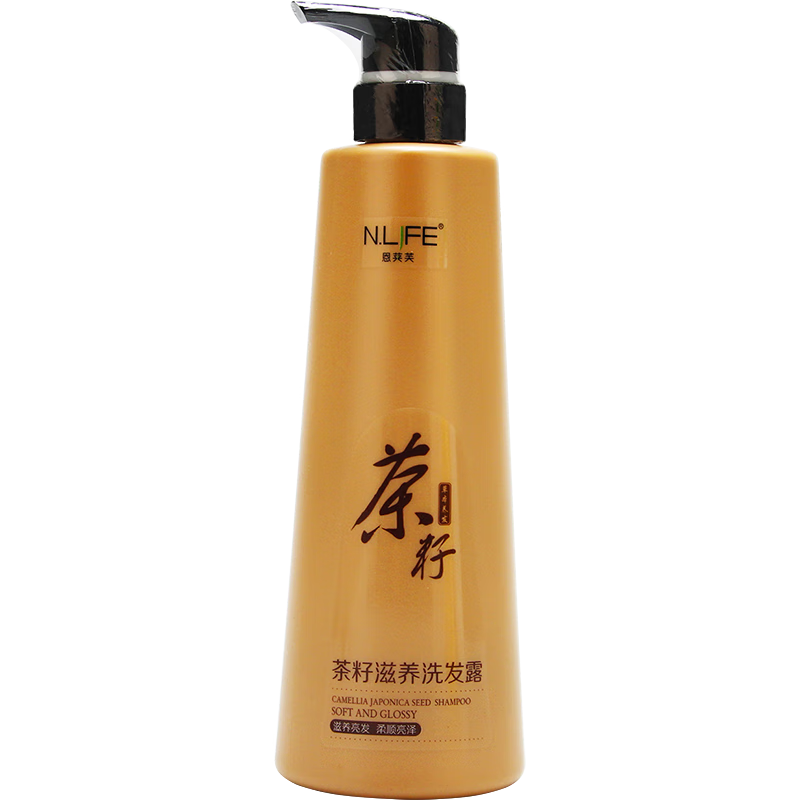 恩莱芙 新参活茶籽滋养洗发露 750ml 1瓶装