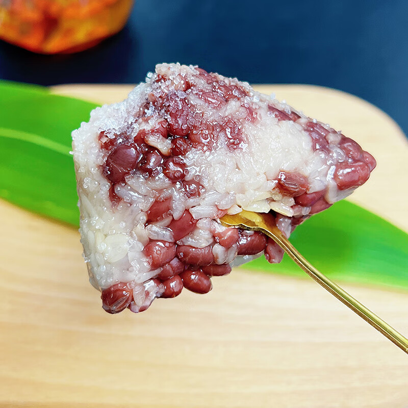 维莱瑞浙江特产红豆粽子原味清水糯米素粽蜜枣甜粽赤豆嘉兴速食早餐