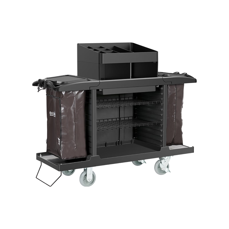 凱慕潔酒店賓館客房保潔車多功能服務(wù)手推車手推清潔車布草車收納清潔車 AF08159A客房服務(wù)車