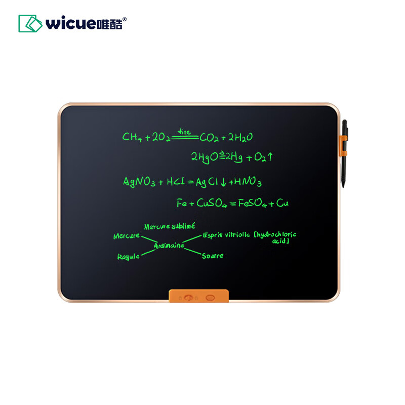 唯酷（wicue）21英寸液晶手寫板寫字板電子黑板家用繪畫網(wǎng)課會(huì)議培訓(xùn)講課 21英寸單面手寫板(橫版) 46x31cm