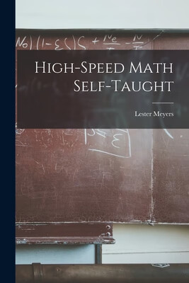 预订 high-speed math self-taught
