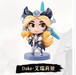 夺冠手办卡莎乐芙兰刀妹公仔摆件奖杯 艾瑞莉娅(送礼品盒和lol钥匙扣