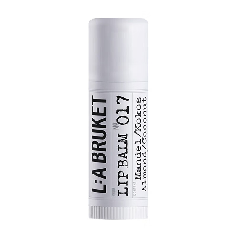 LA BRUKETla bruket潤唇膏滋潤保濕護(hù)唇棒 瑞典杏仁椰子天然潤唇膏防干裂 潤唇膏14g 14g