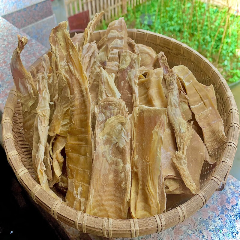 轻即新品农家毛笋干特产干货去老衣玉兰片嫩笋尖250g袋装 500g/毛笋尖