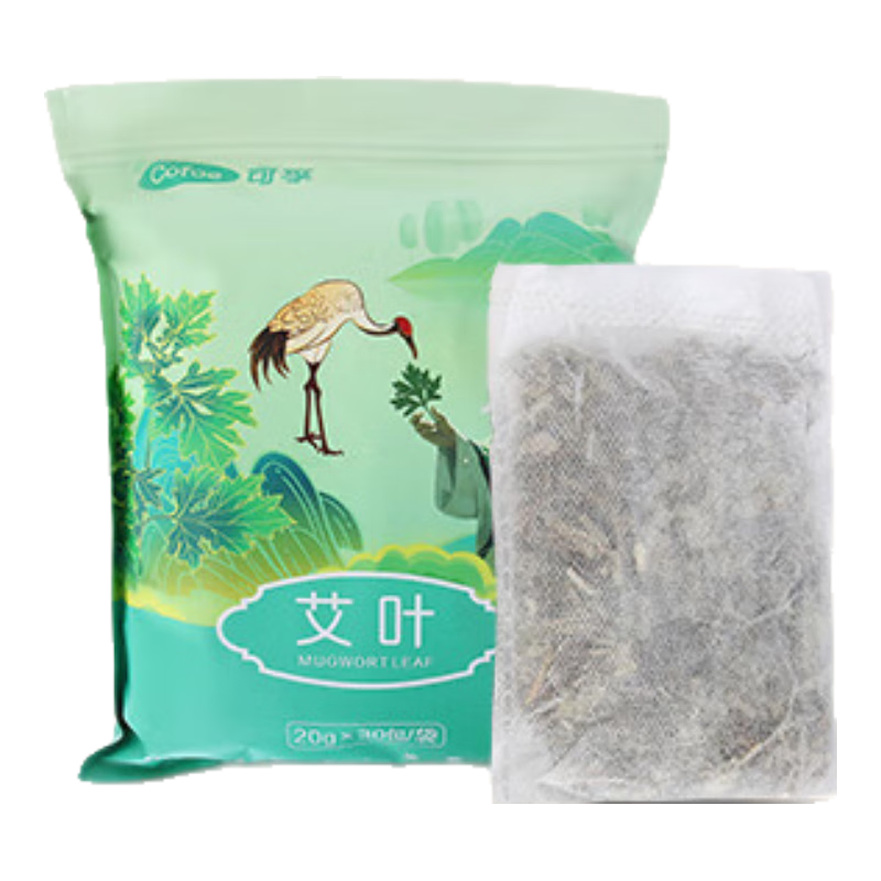 可孚艾葉20gX30包/袋*2袋艾草足浴泡腳藥包洗澡用坐月子產(chǎn)后洗頭發(fā)