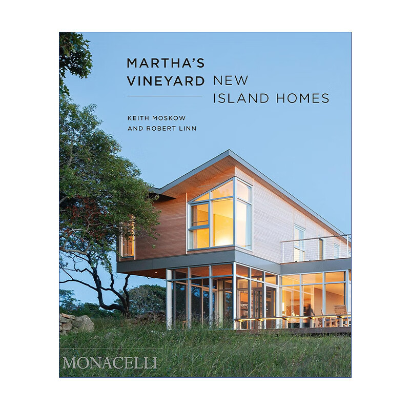 进口原版 marthas vineyard 美国玛莎葡萄园岛建筑 新式岛上住所