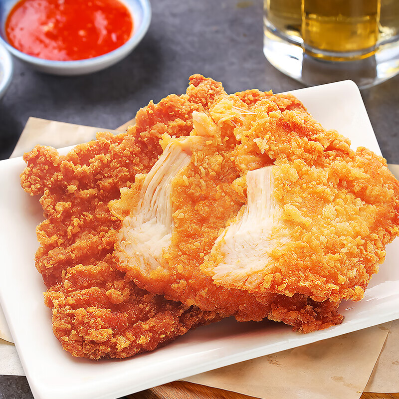 惠发咔滋脆鸡排冷冻半成品鸡排鸡胸肉炸空气炸锅食材 咔嗞脆鸡排800g*