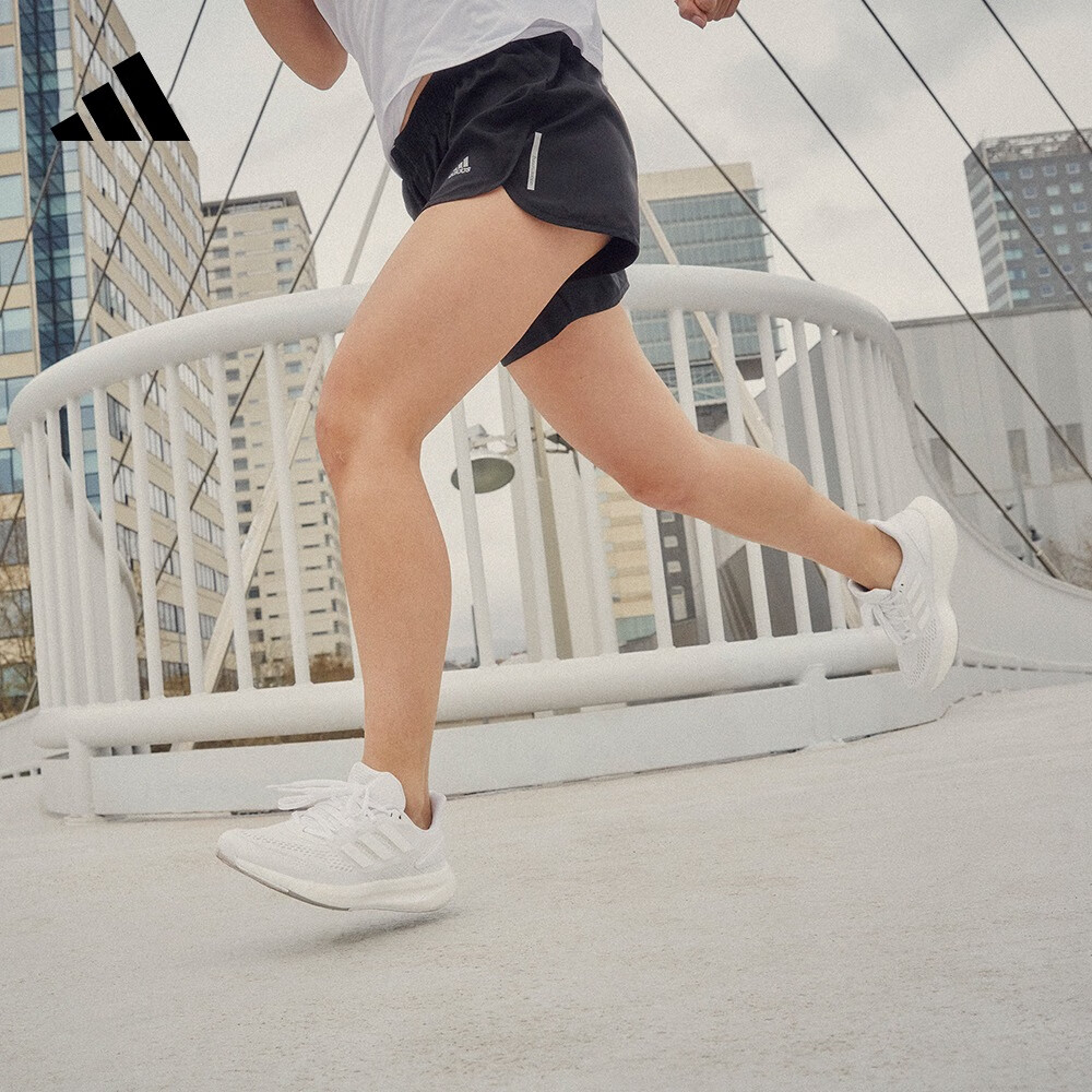 adidas PUREBOOST 22随心畅跑舒适跑步鞋女子阿迪达斯官方 白 36.5