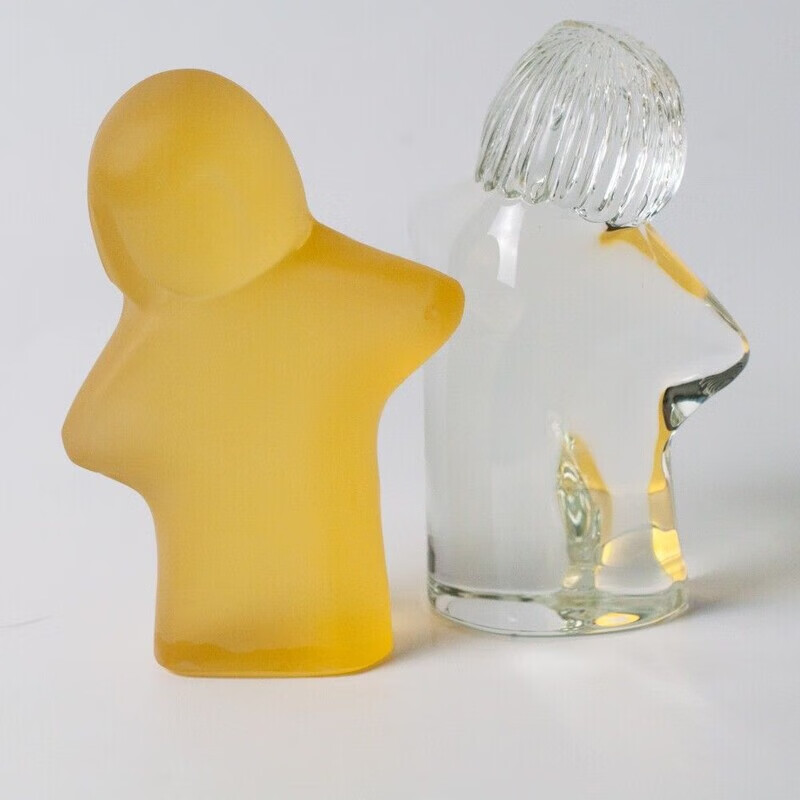 一代没电状态磨砂版傻妞水晶玩具 磨砂傻妞水晶娃娃()