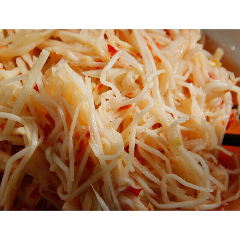 宜享健康云南 特产 辣酸笋子傣家腌制酸笋 白酸竹笋丝德宏 普洱 傣味2