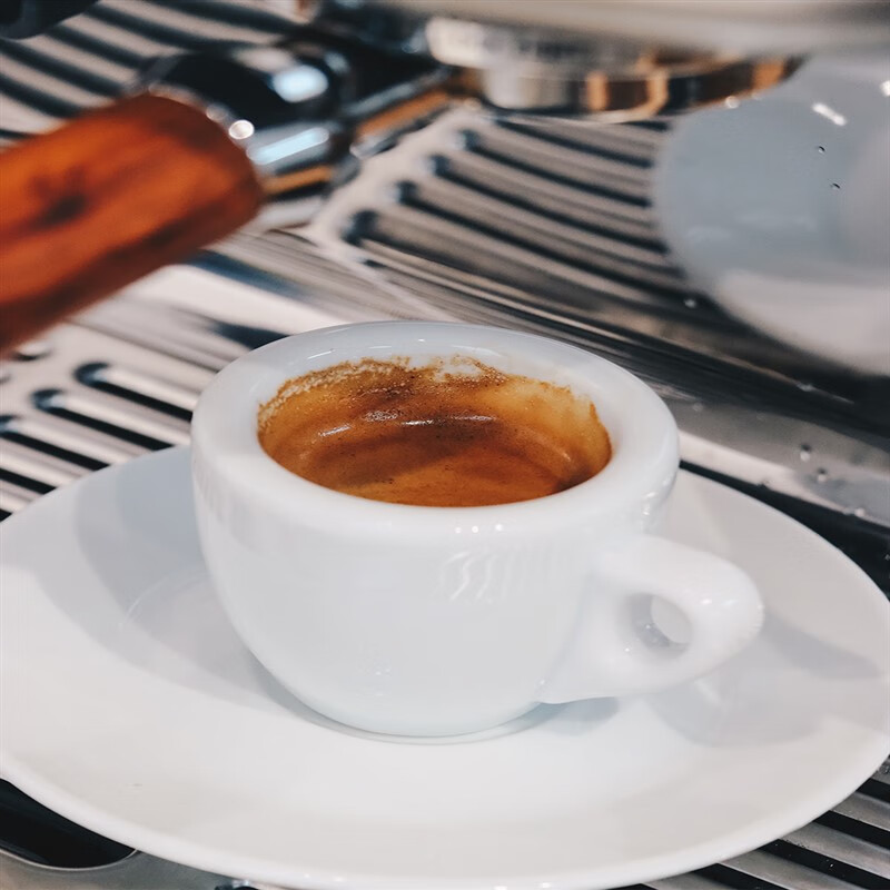 妙普乐加厚意式浓缩杯蓝色 白色意式咖啡浓缩杯60ml9毫米厚杯子加厚杯