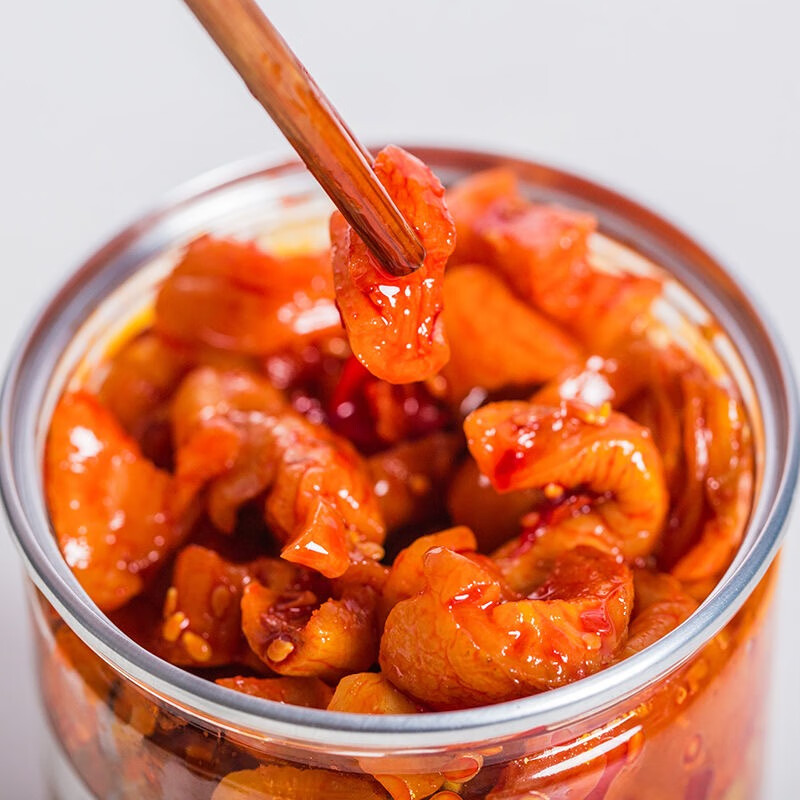 哺食旺500g果仁香湖北天门土特产酱菜下饭菜咸菜萝卜干香辣腌菜瓶装 1