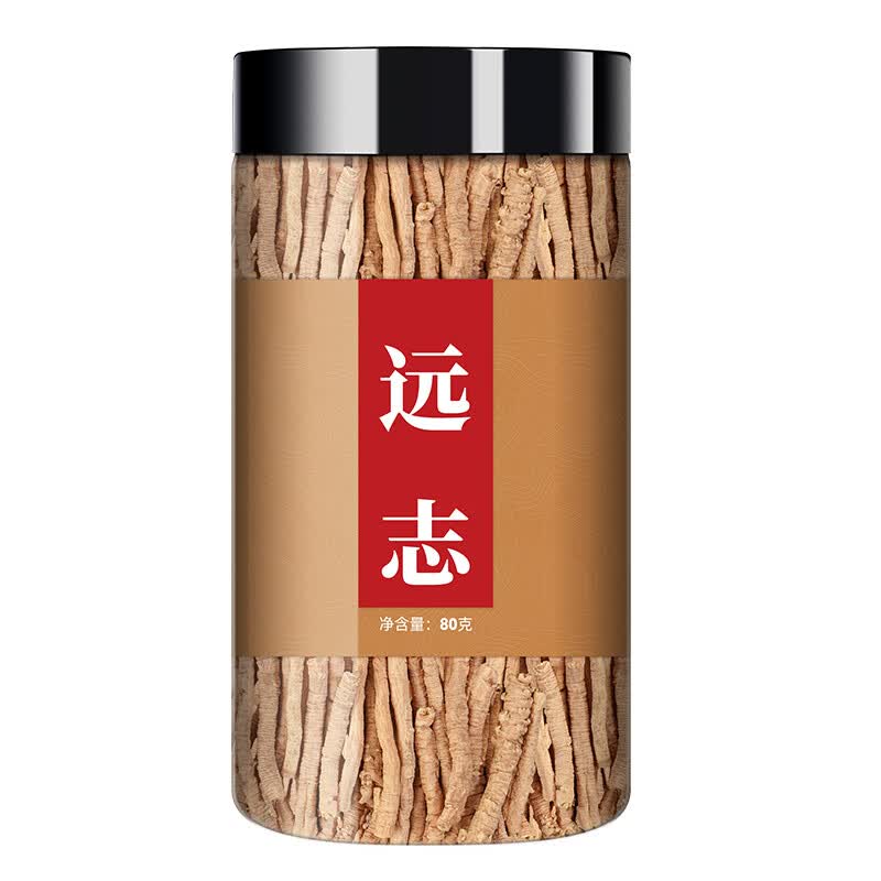 远志菖蒲汤中材组合原材料中草泡水远志茶新鲜干货 罐装远志80g