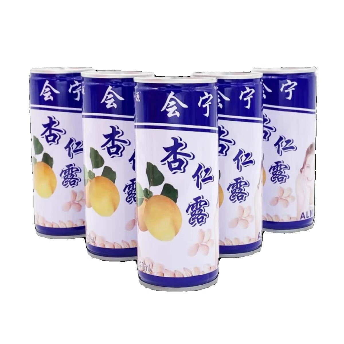 eoagx甘肃会宁特产会师源杏仁露过节送手提袋会宁杏仁露送礼24瓶装