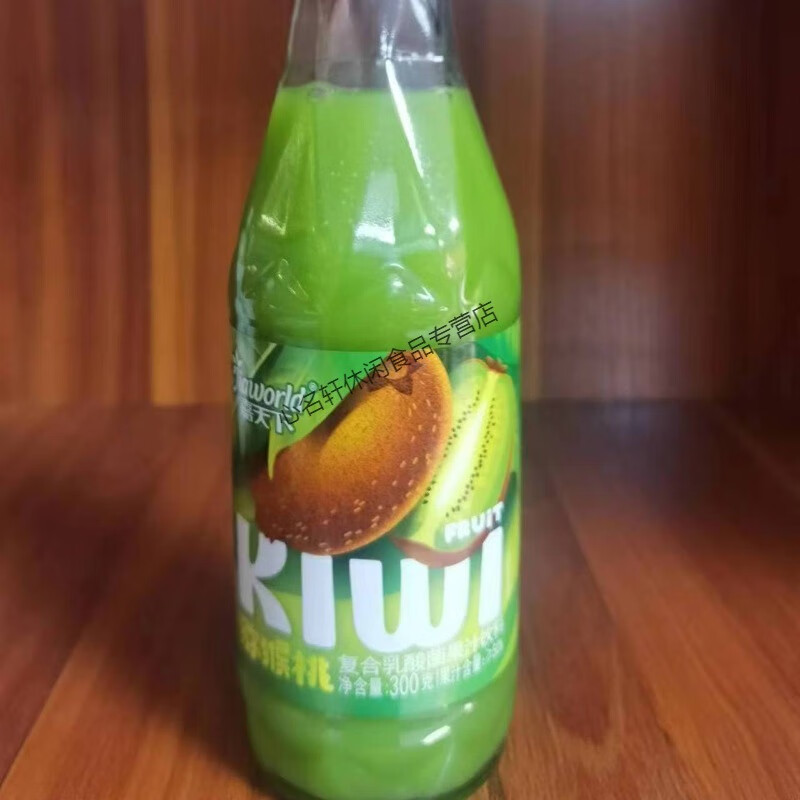 嘉天下乳酸菌果汁饮料鲜果汁芒果红橙百香果猕猴桃300ml瓶装 猕猴桃汁