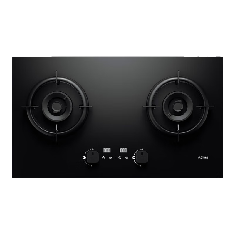 方太灶具TE21嵌入式燃?xì)庠钐烊粴?聚能隔熱空氣艙鍋支架 廚房家用雙眼猛火煤氣灶 雙邊可定時(shí)+煙灶聯(lián)動(dòng) 【雙邊定時(shí)】4.5kW液化氣 TE21 底盤尺寸可調(diào)節(jié)