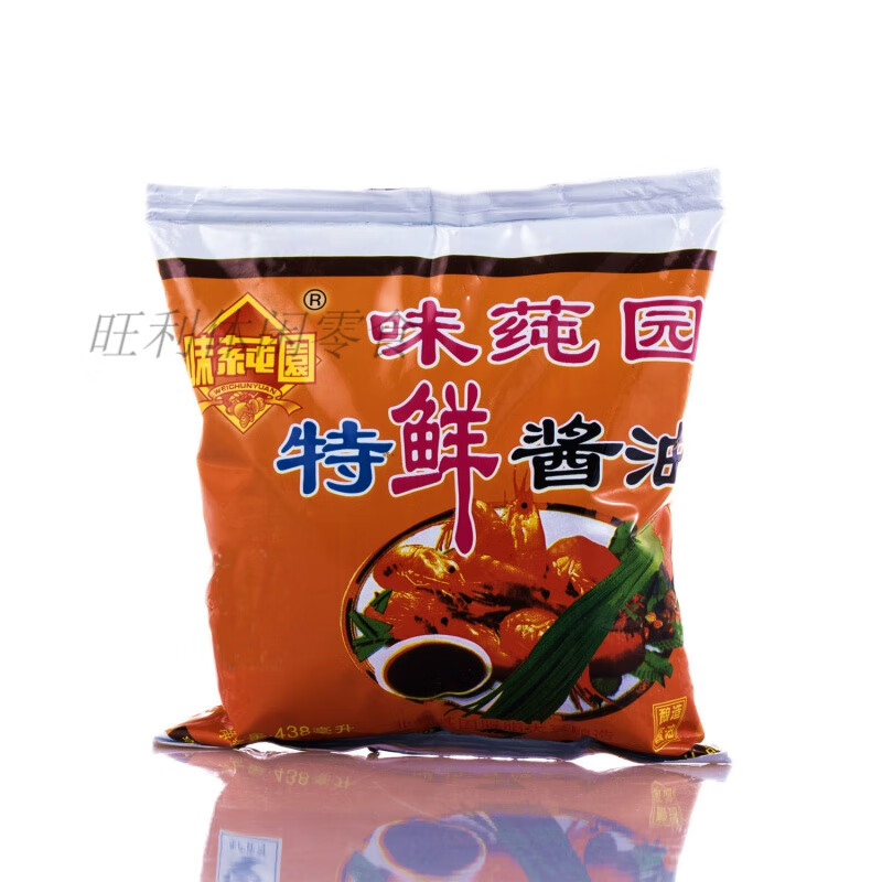 红允味莼园特鲜酱油整箱袋装贵阳味莼园卫生酱油黄豆酱油30袋 特鲜
