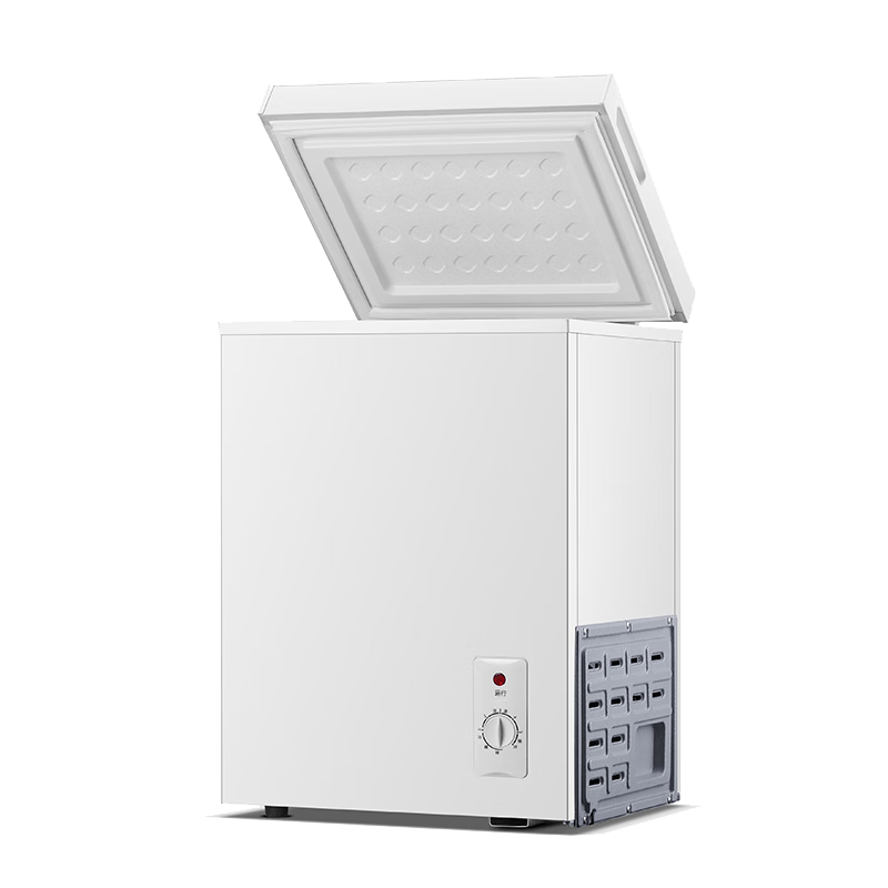 冰熊小冰柜家用小型冷冻保鲜迷你冷藏商用卧式冷柜单用储母乳柜节能省电 【一级节能 全国联保】单温 55L