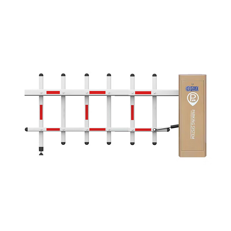 恒泊 道闸栏杆一体机挡车杆直杆防砸车小区停车场起落杆 栏杆道闸