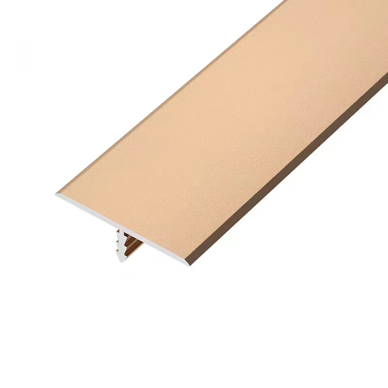 京棣工品 压边条 铝合金t型条 木地板压边条 金属收口条 2.