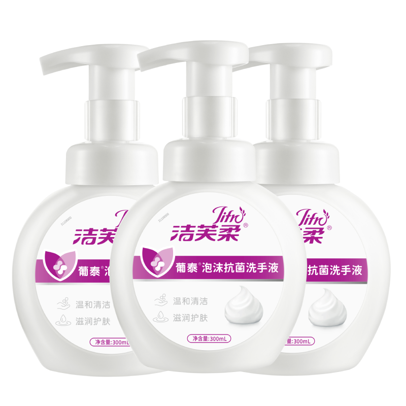 ���ڲ�������ܽ�ᣨJIFRO����ĭϴ��Һ300mL*3 ��̩��ĭϸ���׳�ϴ��ͯ���ÿ�������ϴ��Һ