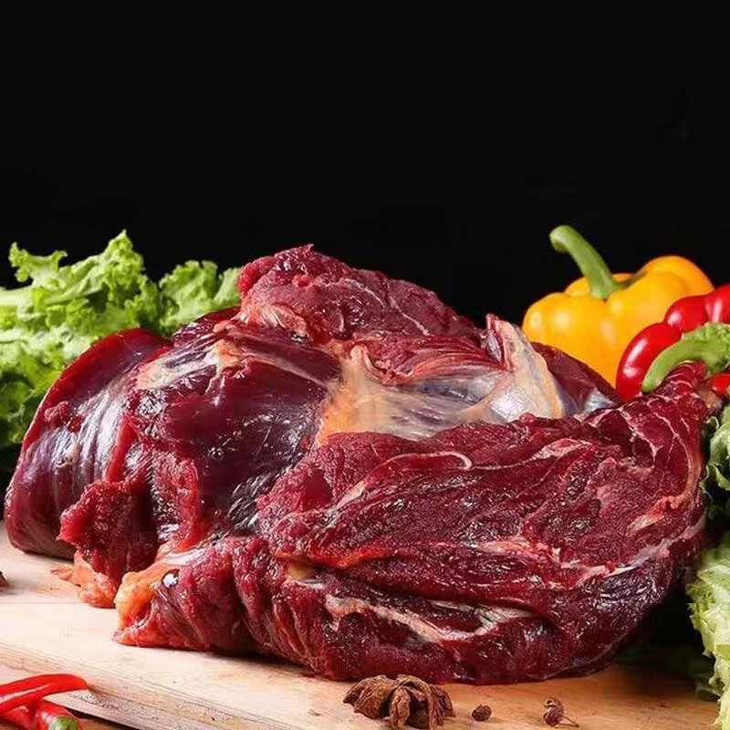 甄肉匠人安格斯牛前腿肉 富含优质蛋白 肉质细腻 营养丰富 4斤装