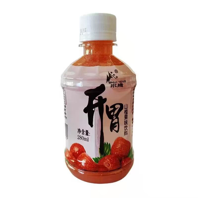 果味饮料小瓶280ml酸甜山楂浓缩汁整箱批山楂树下饮料 开胃280ml*12瓶
