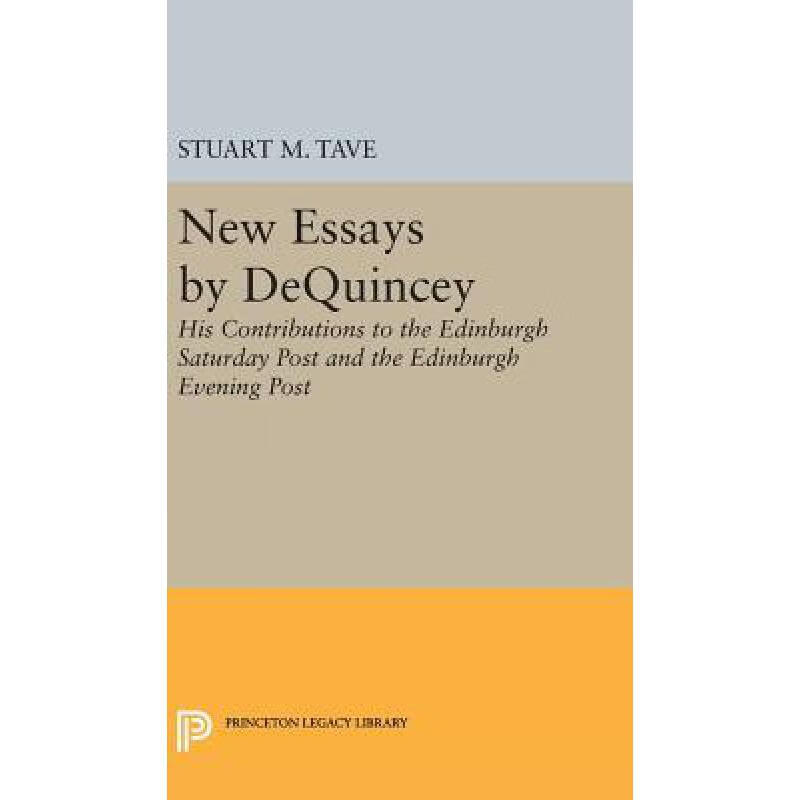 【预订按需打印3周达】new essays by de quincey: his contributions
