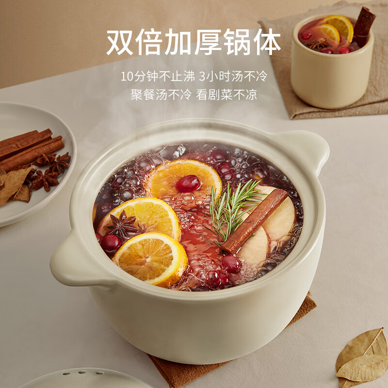 VELOSAN砂锅煲汤锅大号炖锅养生汤锅煮粥熬药燃气灶陶瓷锅沙锅耐高温