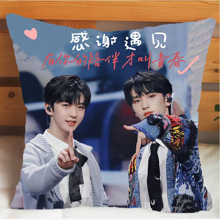 tnt翔霖cp周边抱枕严浩翔贺峻霖明星同款枕头时代少年团生日礼物 1
