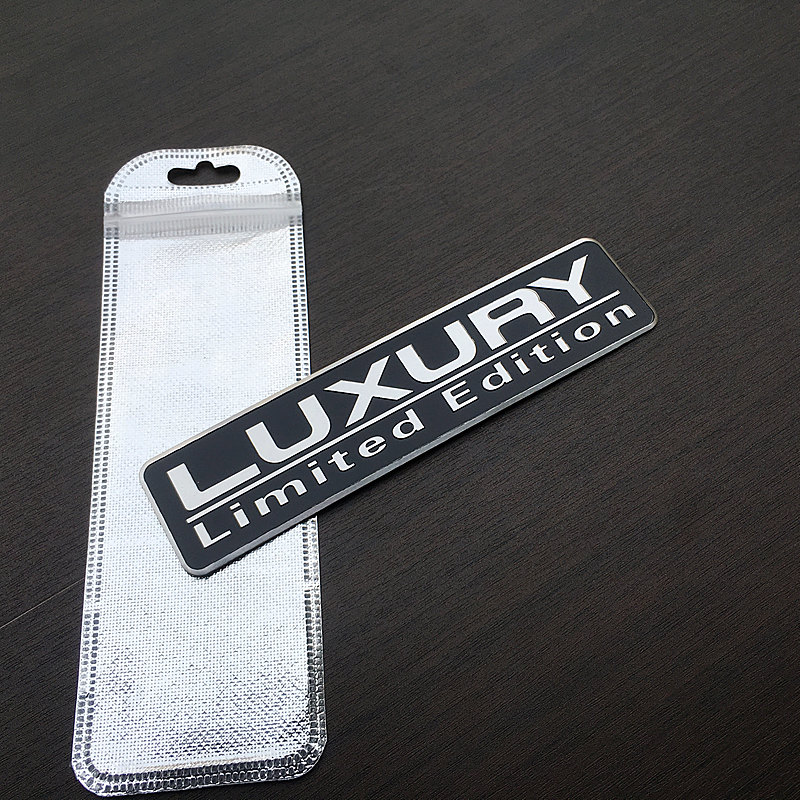点缤汽车豪华限量版金属车贴英文贴改装运动豪华特别版装饰贴车标尾标
