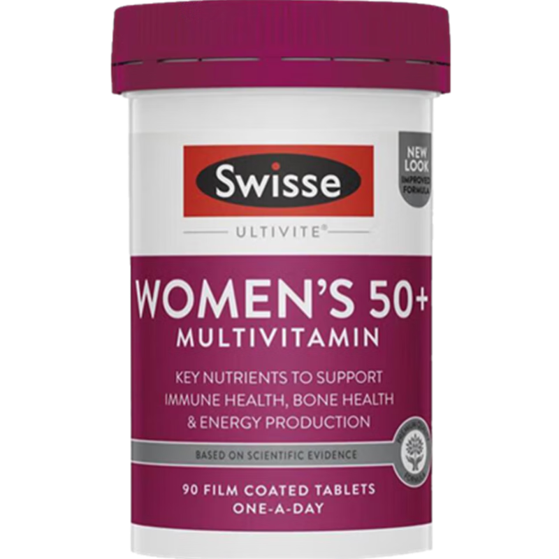 ���ڲ�����SwisseŮ��50+����ά���غ�����50��Ůʿ�������˲���ά���ؿ�����Ӫ�� Ůʿ50+����ά����Ƭ90��*1ƿ 141.89Ԫ