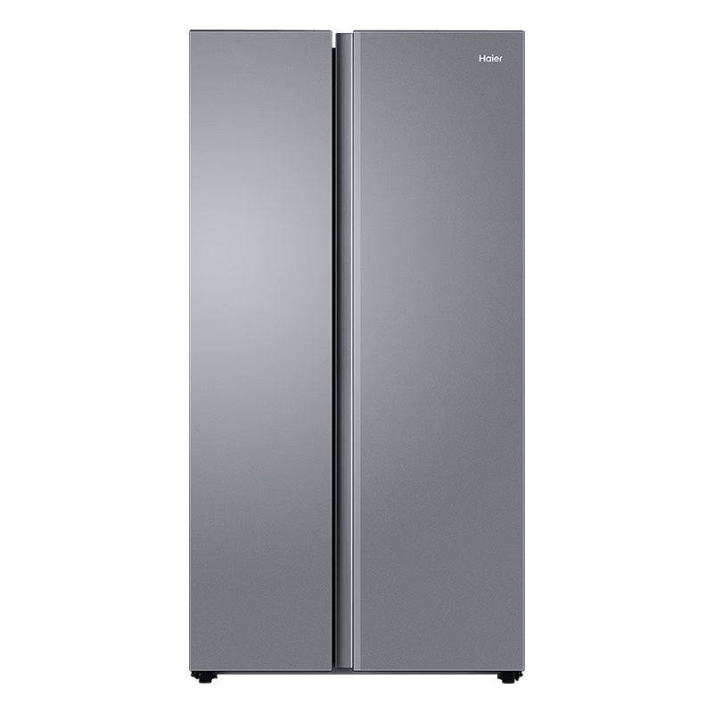 Leader海尔出品冰箱双开门对开门517升家用大容量大冷冻双变频新一级能效风冷无霜超薄净味除菌电冰箱 【巨能冻】517升大冷冻+黑金净化